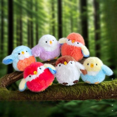 Кулон Колокольчик Птица Попугай Кукла Воробей Плюшевая Игрушка Детский Школьный Рюкзак Подвеска Подарок на День Рождения