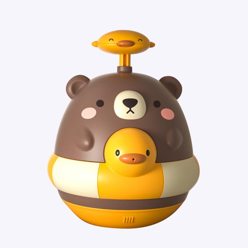 Baby Water Play Press And Spray Toy Children's Water Bear Rattle Bath Toy