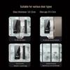 Умный Bluetooth-замок для стеклянной двери Comet с отпечатком пальца, китайская вилка (адаптер в комплекте)