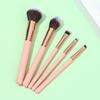 5-Piece Makeup Brush Set Beginner Beauty Tools Loose Powder Brush Eyeshadow Brush Eyebrow Brush Lip Brush Beauty Tools