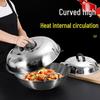 Zhaoran Stainless Steel Arched High Wok Lid