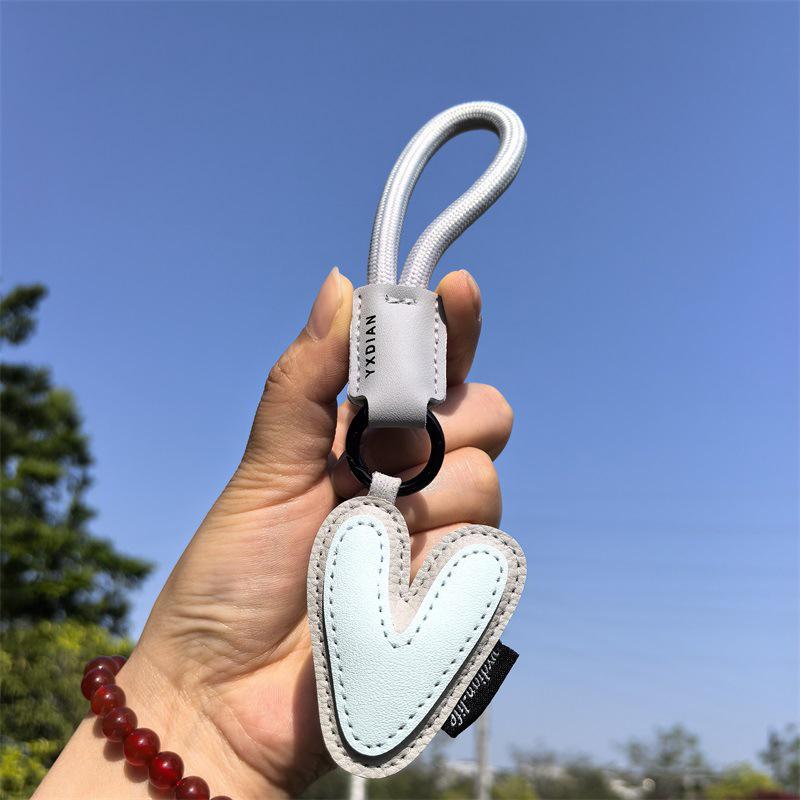 1PC Anniversary Gifts Lucky Letters Creative Alphabet Keychain Minimalist Wedding Favors Trendy For Couples Engraved 18CM