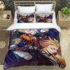Fatestay Night HD Print Three Piece Bedding Set Fashion Article Boys Or Adults For Beds Quilt Covers Pillowcases Gift