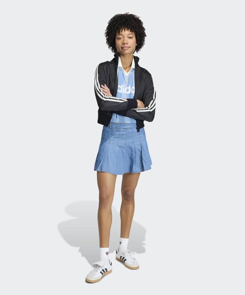 ADIDAS Firebird Knit Crochet Track Top - Black / Kd5455