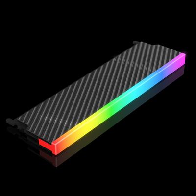 5V 3PIN ARGB Охладитель оперативной памяти DDR Aura Sync Радиатор памяти с термосиликоновой прокладкой для DDR2 DDR3 DDR4 DDR5 Настольный компьютер