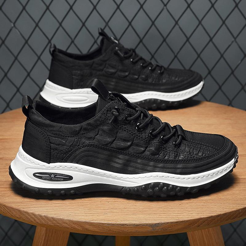 2024 Новые мужские тонкие дышащие повседневные спортивные туфли Модные и универсальные парусиновые туфли Ice Silk с защитой от запаха Мужские вулканизированные туфли