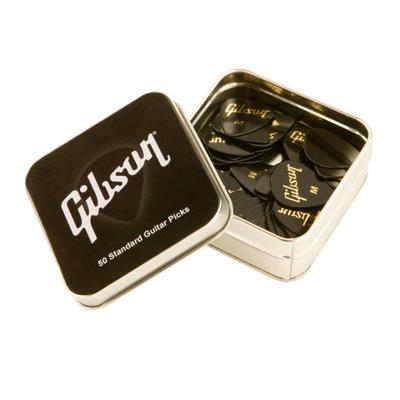 Gibson Can Case Tear Drop набор из 50 медиаторов APRGG50-74XH GG-74XH сверхтяжелый