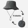 Водонепроницаемая панама для рыбалки Женская летняя защита от солнца и УФ-лучей Кемпинг Походы Альпинизм Кепки Мужская панама Ведро Уличная шляпа EMA