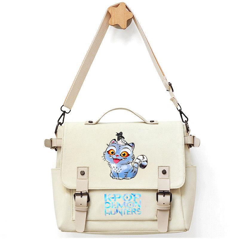 Новая Kpop группа Demon Hunter Принт Сумка через плечо Сумка через плечо Сумка через плечо Холщовая сумка CLE