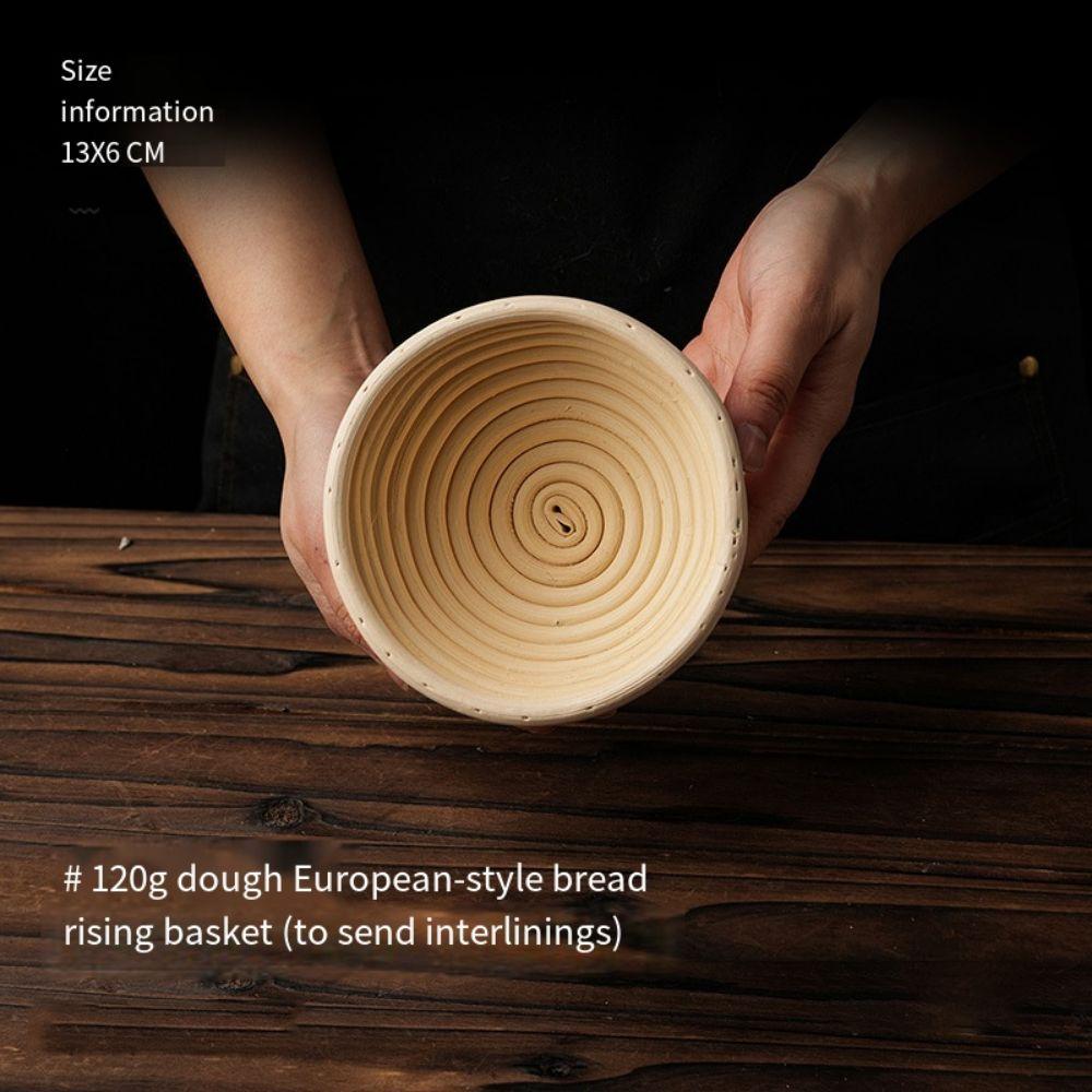 Ротанговая корзина для брожения хлеба Круглые формы для выпечки теста Инструменты для выпечки хлеба Овощ