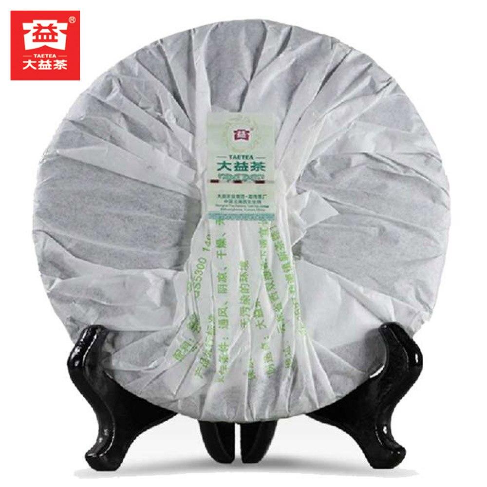2012 TAETEA Menghai Early Spring Batch 201 Сырой чай пуэр Yunnna QiZIBing Sheng Puer Cake 357г