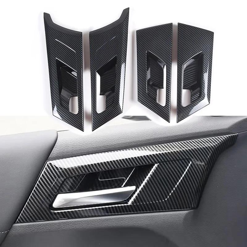Для Mitsubishi Outlander 2026 2026 2026 ABS Углеродное волокно Декоративная накладка на центральную консоль Внутренняя крышка ручки двери Аксессуары