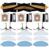 Sweeping Robot Accessory Kit Main Brush Side Brush Filter Duster Cloth Dust Bag Replacement for