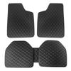 5Pcs Universal Leather Car Floor Mats Non-Slip Waterproof Floor Mats Auto Foot Carpet Protector Automobile Interior Carpet