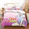 3d Print Anime The Pet Girl of Sakurasou Bedding Set Single Twin Full Queen King Size Bed Set Adult Kid Bedroom Duvet Cover Sets
