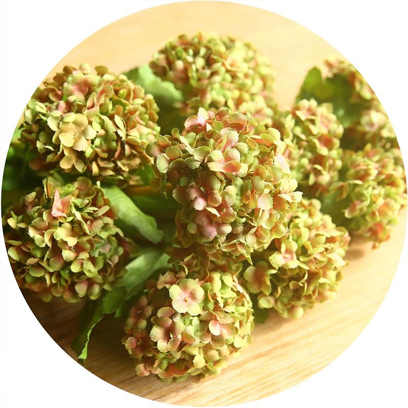 Искусственные цветы гортензии длиной 60 см Свадебный центр DIY Цветочный дом для праздника, вечеринки, вечеринки, офиса, спальни, украшение для дома