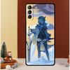 Чехол Genshin Impact Eula для Samsung Galaxy S25 S26 Ultra S20 S21 S22 S23 S24 Ultra S10 Plus S25 FE Чехол Funda