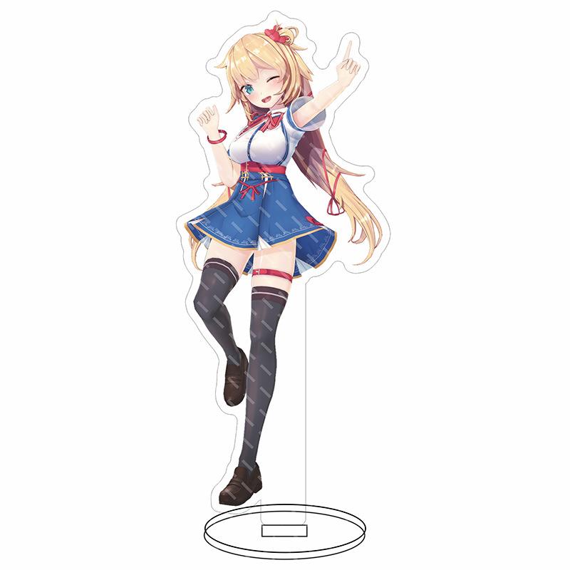 Hololive аниме персонаж новая модель двусторонняя акриловая подставка высокого разрешения модель милый декор стола подарок на день рождения, Рождество, хит продаж