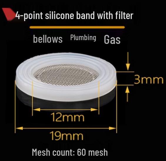Силиконовая резиновая шайба-прокладка 1 дюйм для уплотнения душевой лейки/крана и фильтра шланга