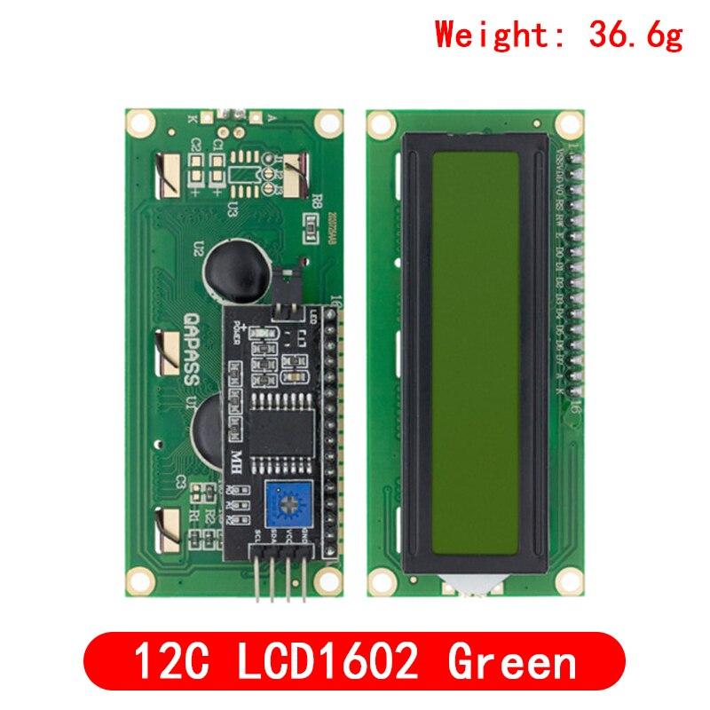 ЖК-модуль сине-зеленый экран IIC/I2C 1602 для Arduino 1602 LCD UNO r3 mega2560 LCD1602 LCD1602 + I2C