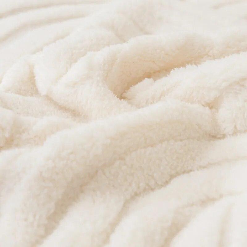 Winter Thicken Warm Sofa Towel Sofa Cover for Living Room Comfortable Plush Bed Blanket Sofa Towel Slipcover Furniture Protector