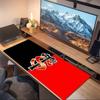 TS Shield Lace Solid Color Mouse Pad Large Gaming Table Cushion Non-slip Laptop Tablet Big Mousepad XXL Mat Mini PC Playmat With Lock edge