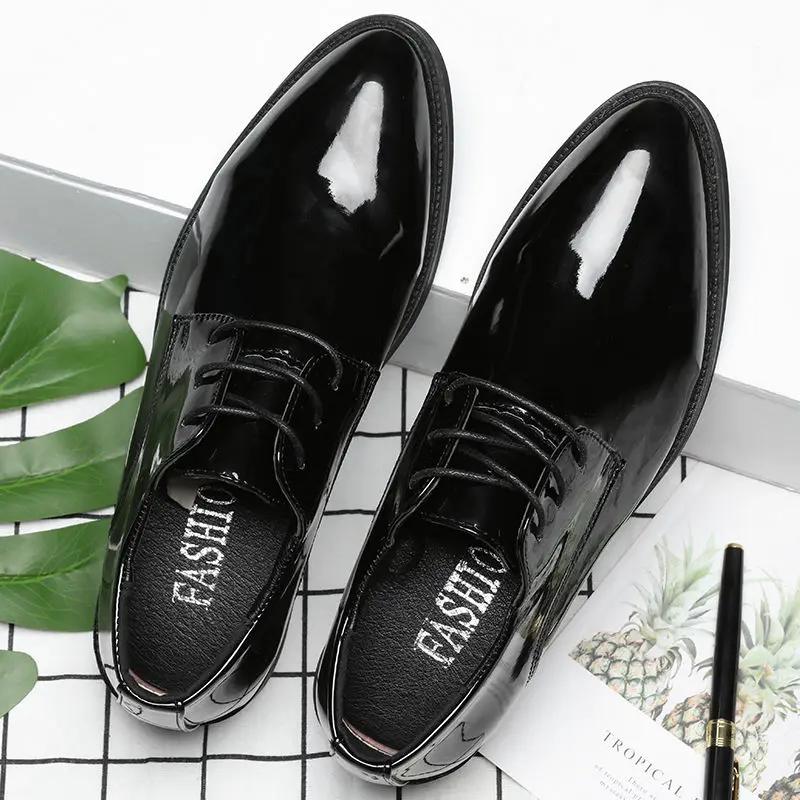 Autumn Winter Social Shoe for Men 2024 Trend New Dress Shoes Man Elegant and Classic Cheap Liquidation Luxury Designer Italian