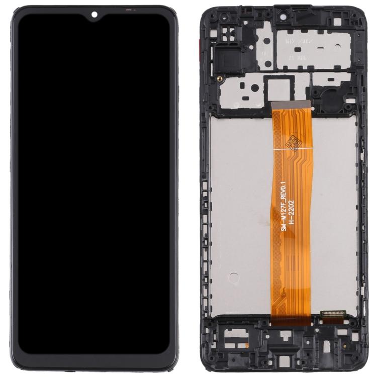 Оригинальный ЖК-экран и сенсорный экран в сборе с рамкой для Samsung Galaxy M12 SM-M127