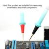 AntiSlip Multimeter Test Leads Probes With Soft Grip And 4 Interchangeable Steel Needle Tip For Versatilitys Use