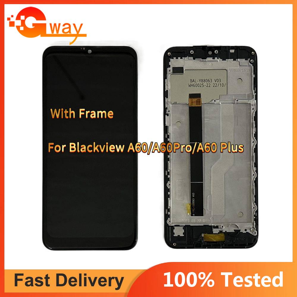 Полная сборка LCD-экрана и дигитайзера для Blackview A60 A60Pro A60 Plus С рамкой