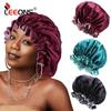 Satin Bonnet 1Pcs Silk Bonnets For Women Large Double Layer Sleeping Cap For Curly Hair Night Sleep Head Cover For Natural Hair