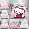 Sanrio Hello Kitty Melody Bedding Sets Comforter Cover Bed Cover Duvet Cover Pillow Case 2-3 Pieces Sets Bedroom Decor
