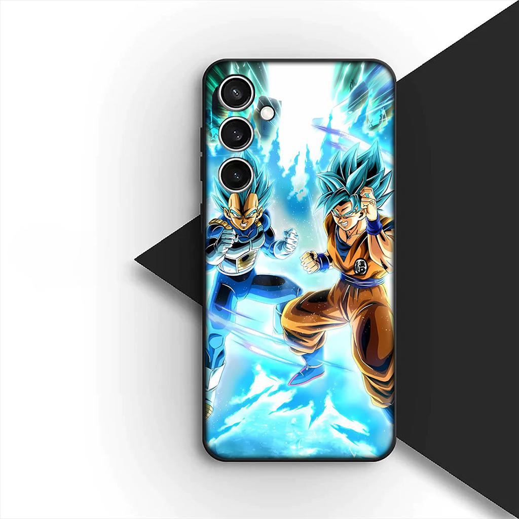 Cover for Samsung Galaxy S20 S22 S21 FE Ultra Plus A07 A17 A15 A16 A25 A57 A37 Casing Phone Case Comics Vegeta Dragon Gokus Ball