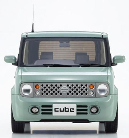 Samurai Nissan Cube Aquamint Finished Product 1/18