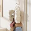 Vertical Hat Storage Rack 4/6 Hooks Hanging Hat Organizer Fashion Hat Display Holder  Household
