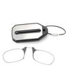 Nose Clip-on Reading Glasses Folding Legless Ultralight Keychain Glasses Men Women Mini Portable Presbyopic Glasses