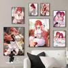 Honkai Star Rail Himeko Anime Girl Game Poster Home Living Room Bedroom Bar Restaurant Cafe Art Painting Decor