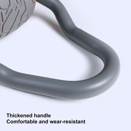 Роликовое колесо для пресса с поддержкой локтя, наколенник, 4D ролик для пресса, немые колеса для упражнений, основное оборудование для фитнеса и тренировок