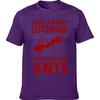I Was Thinking about Ants T-Shirt Sweat Shirt Funny T Shirts Tops Man Clothes Black Ant Keeper Lovers T-shirts for