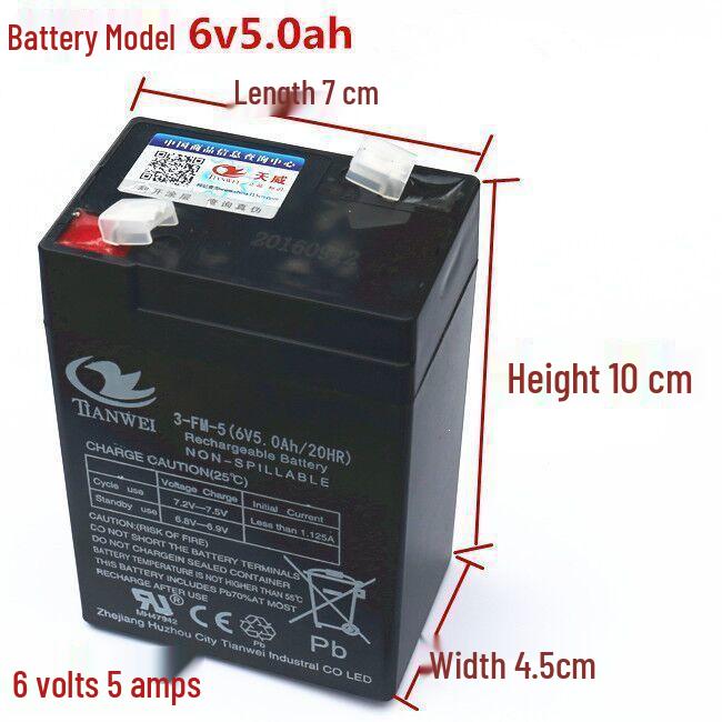 6V/12V Children's Electric Vehicle Rechargeable Battery