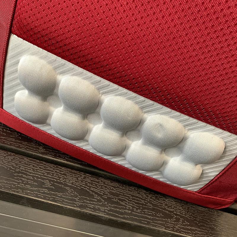 Junior High School Student Schoolbag Women's Large Capacity Lackup Air Cushion Backpack Men's Spine Protection Backpack