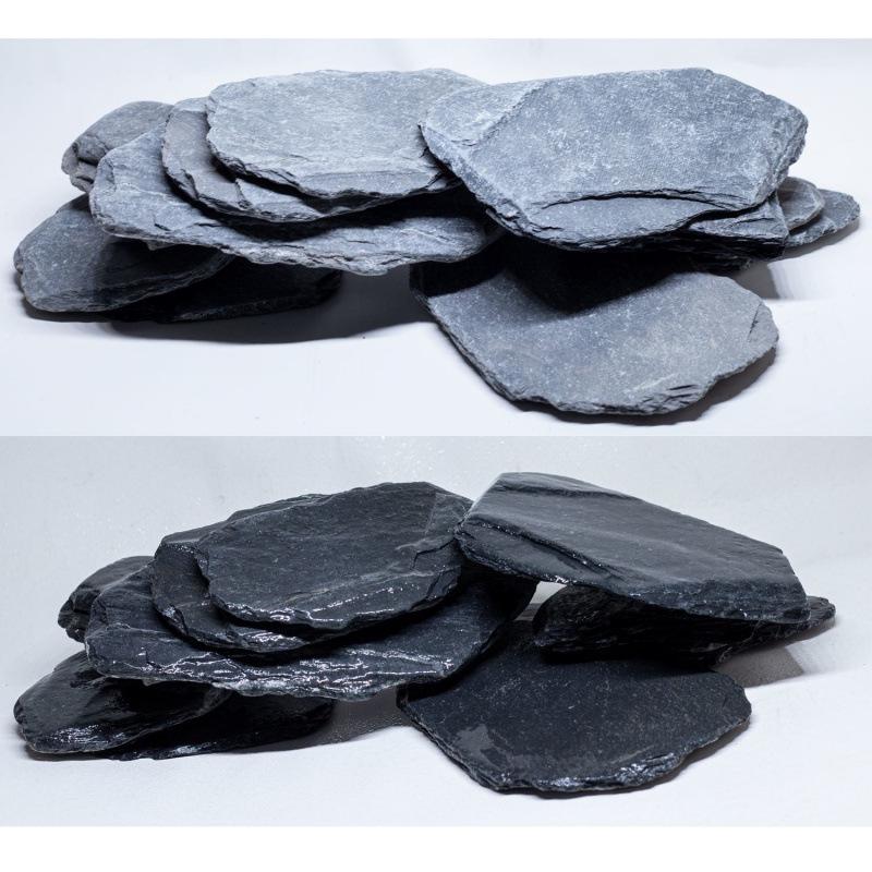 Натуральный сланец, речной камень: Ландшафтный дизайн аквариума и платформа для купания черепах