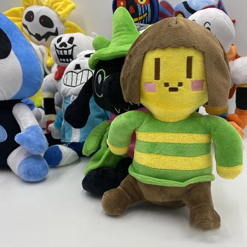 Игра Undertale Плюшевая игрушка Аниме Персонаж Фриск Призрак Набивные куклы Мягкая плюшевая игрушка Украшение для дивана и кровати Подушка Подарки на день рождения Рождество