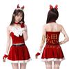 Рождественский костюм в японском и корейском стиле принцессы, платье, костюм чистого сексуального кролика, cos