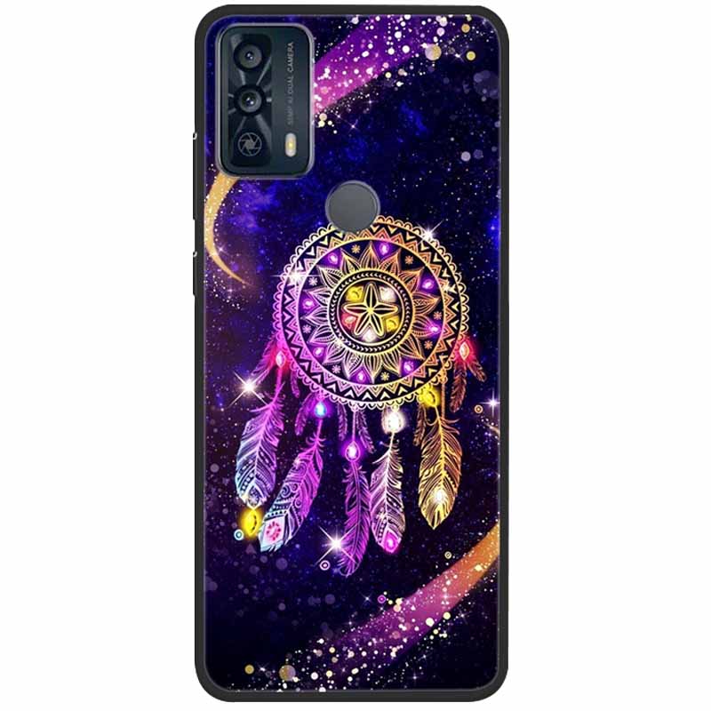 Чехол For TCL 20B Case 6159K Силиконовый Мягкий Модный TPU Чехол для Телефона для TCL 20B Case для TCL 20B 20 B Бампер Защитный TPU Оболочка