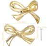 2/4/8Pcs Bow Shape Drawer Knob Gold Cabinet Handles Kitchen Cupboard Pulls Wardrobe Drawer Knobs Furniture Handle Hardware