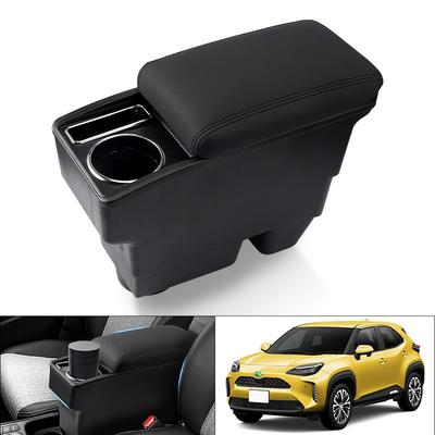 Авто Спец Toyota Yaris Cross Подлокотник Автомобильный Консольный Ящик Внутренний Ящик для Хранения Многофункциональный Дизайн Модели YARIS CROSS Подстаканник Отделение для Мелочей