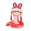 Chinese Snake Toy Figurine Animal Ornament Sculpture Soft Ideal for Year Suitable