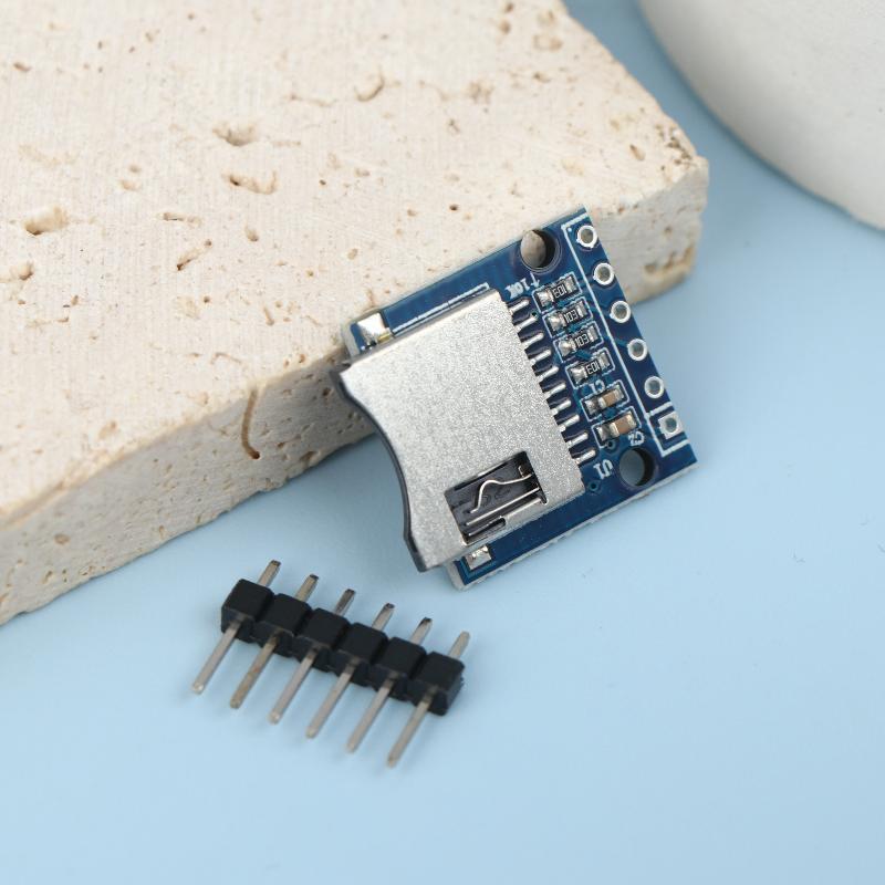 1/2/3Pcs Mini Sd Card Reader Module Memory Module Headers Not Soldered For Arduino Diy Kit