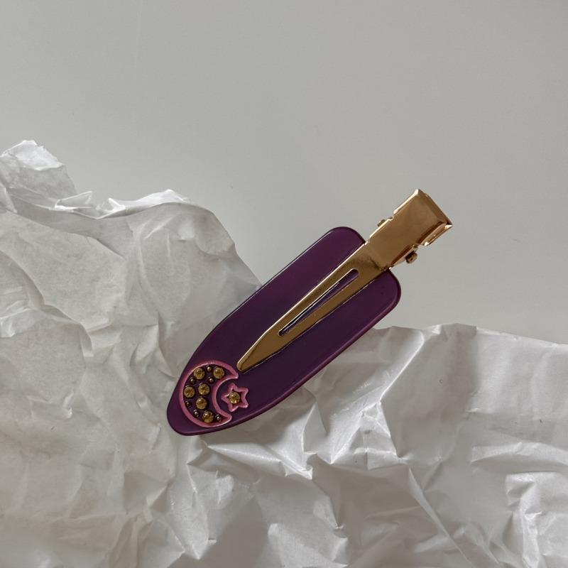 2/3/4/6 шт. ацетатные заколки для волос в Корейском стиле, золотисто-белые блестящие заколки для волос, головные уборы для девочек и женщин, аксессуары для волос